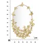 LUSTRO Glam Owal Butterfly 59x3x89,5 cm (wymiary lustra 46x78 cm)